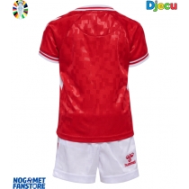 Danska Domaci Dres za djecu EP 2024 Kratak Rukav (+ Kratke hlače)